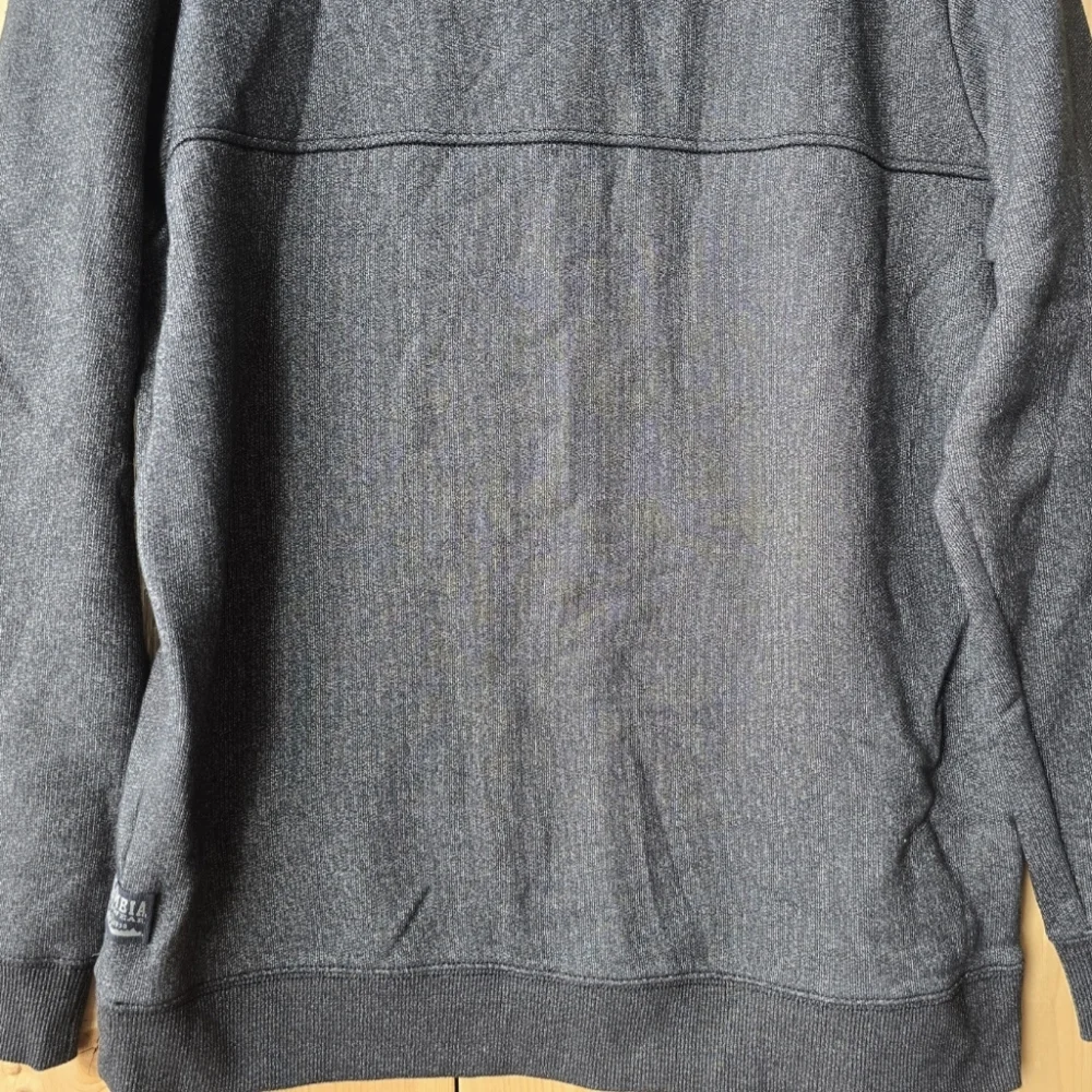 Columbia Sportswear 1/4 Zip Pullover Sweater Charcoal Grey Mens Large - Picture 9 of 12